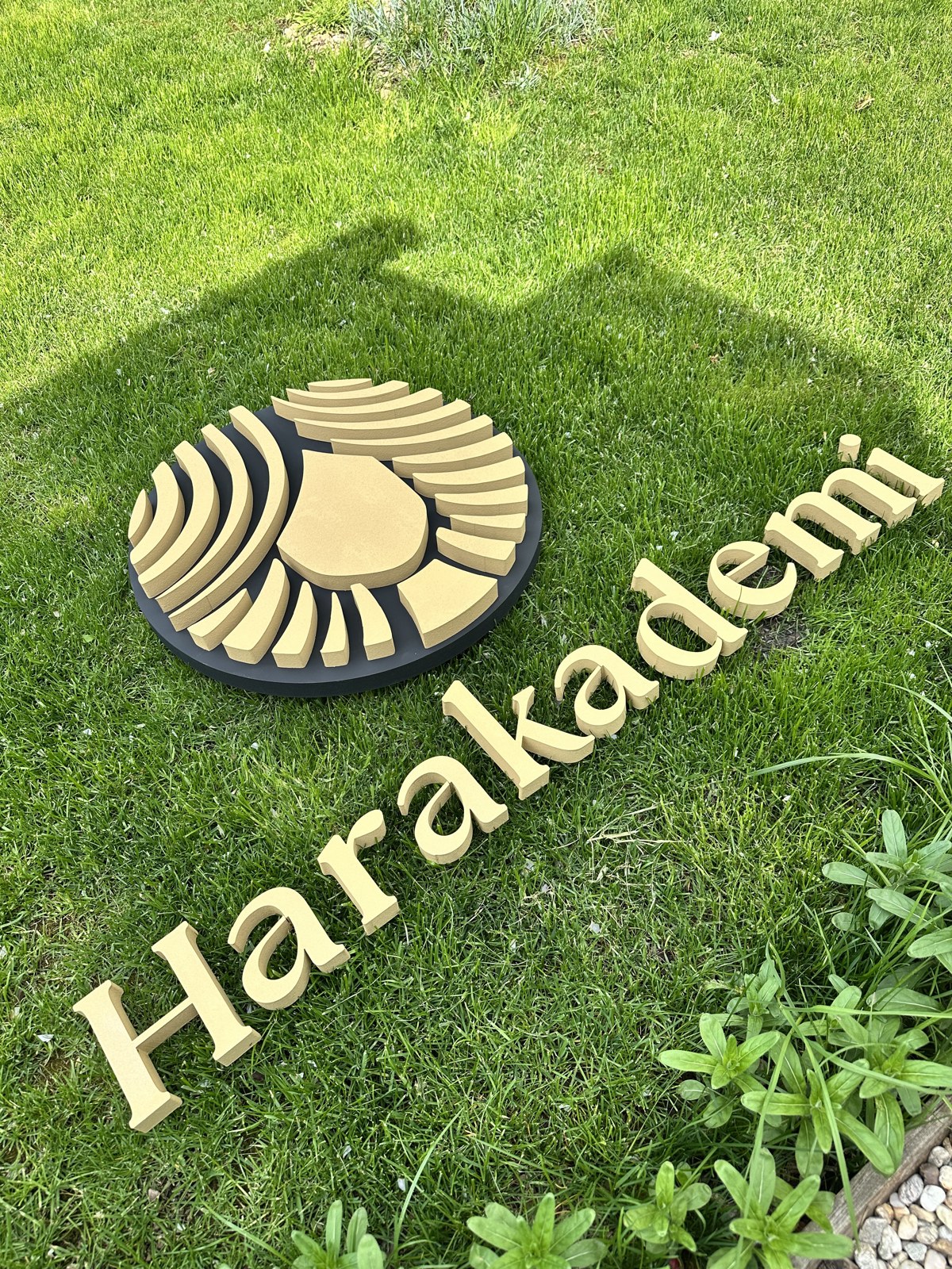 Harakademi — logo și litere